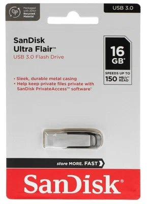 SanDisk 16GB Ultra Flair USB 3.0 Flash Drive - SDCZ73-016G-G46 SanDisk 16GB Ultra Flair USB 3.0 Flash Drive - SDCZ73-016G-G46